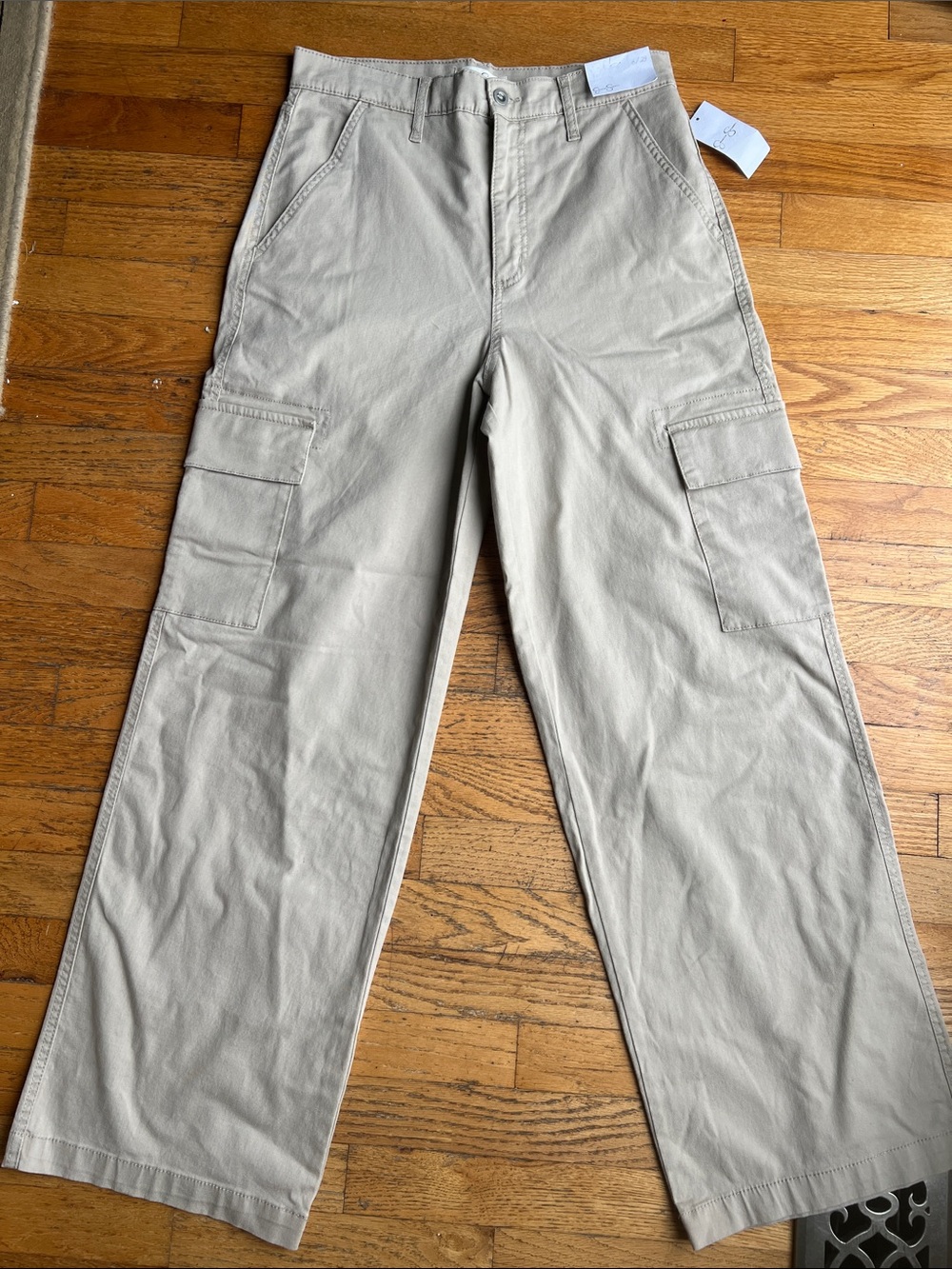 Jessica Simpson women’s Cargo Pants in Light Khaki 8R